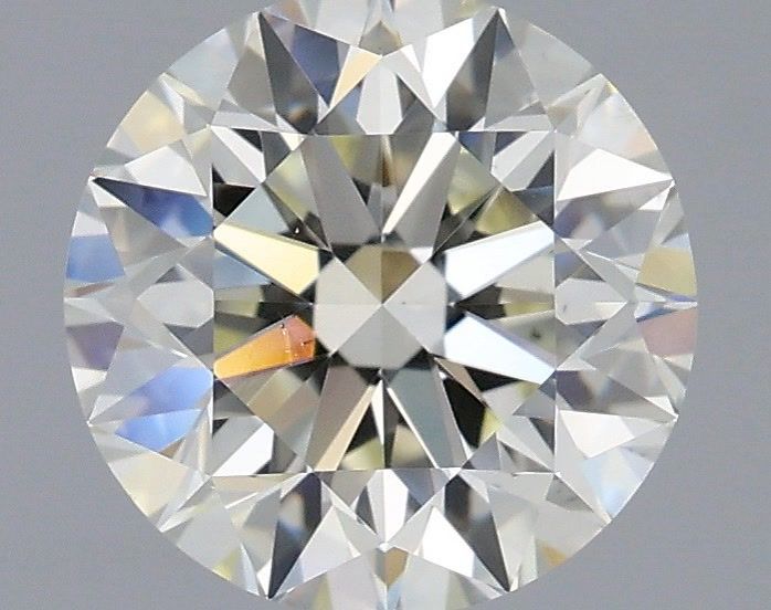 Diamante Naturale Taglio Brillante 1.7ct 3EX J VS2 - IGI - 7.52x7.59x4.8mm
