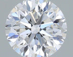 Diamante Taglio Brillante 0.51ct G/EX/EX F VVS1 - GIA - 4.87x4.91x3.23mm