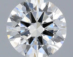 Diamante Naturale Taglio Brillante 0.45ct 3EX H VVS2 - IGI - 4.96x5.04x2.96mm