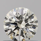 Diamante Naturale Taglio Brillante 0.5ct 3EX J VVS1 - IGI - 5.07x5.11x3.1mm