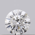 Diamante Naturale Taglio Brillante 0.21ct EX/EX/VG I IF - GIA - 3.82x3.84x2.38mm