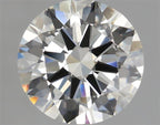 Diamante Naturale Taglio Brillante 1.4ct 3EX J VVS1 - IGI - 7.25x7.31x4.29mm