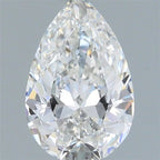 Diamante Naturale Taglio Goccia 0.6ct VG/EX F VS1 - IGI - 7.45x4.75x2.75mm
