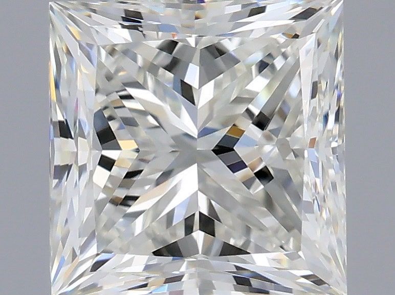 Diamante Naturale Taglio Princess 1.5ct EX/EX G VVS1 - IGI - 6.14x6.03x4.52mm