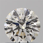 Diamante Naturale Taglio Brillante 0.6ct 3EX H VVS2 - IGI - 5.37x5.41x3.37mm