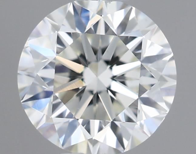Diamante Naturale Taglio Brillante 0.5ct G/VG/VG J VS2 - GIA - 4.91x4.94x3.2mm