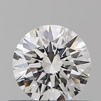 Diamante Naturale Taglio Brillante 0.4ct 3EX D VVS1 - GIA - 4.74x4.7x2.93mm