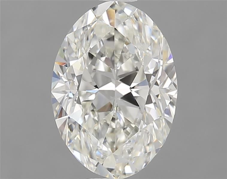 Diamante Naturale Taglio Ovale 1.3ct VG/EX J VVS2 - GIA - 8.47x6.0x3.84mm