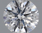 Diamante Taglio Brillante 0.18ct VG/VG/G F VVS1 - GIA - 3.58x3.59x2.25mm