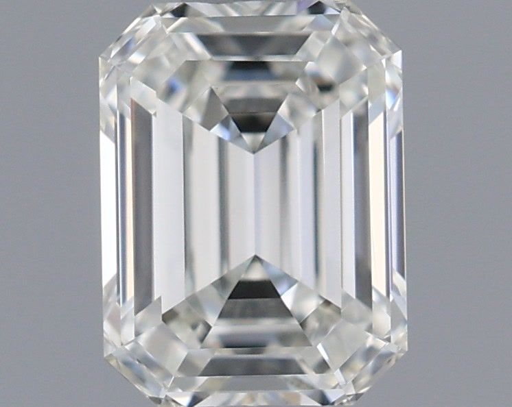 Diamante Naturale Taglio Smeraldo 0.71ct EX/EX H VVS2 - IGI - 5.88x4.38x2.79mm
