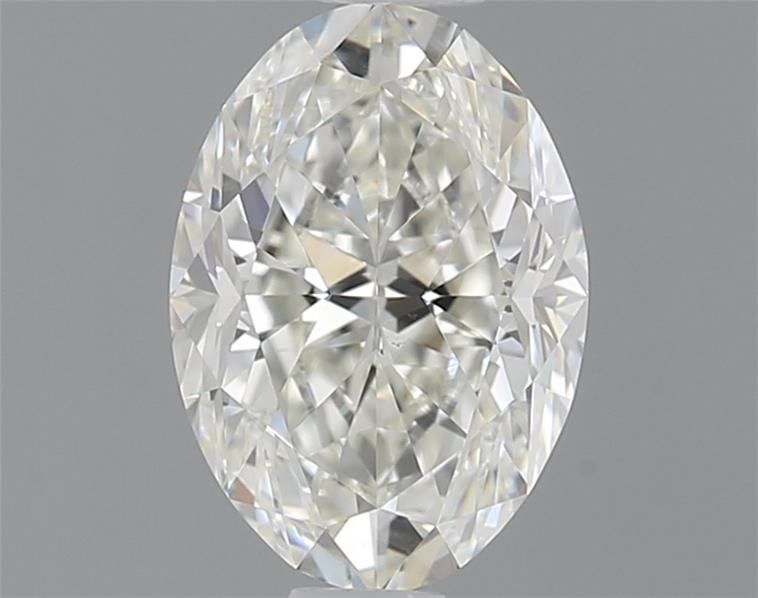 Diamante Naturale Taglio Ovale 0.75ct VG/EX J VS1 - GIA - 7.08x5.0x3.19mm