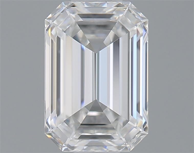 Diamante Naturale Taglio Smeraldo 0.59ct EX/EX E IF - GIA - 5.94x4.1x2.43mm