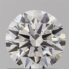 Diamante Naturale Taglio Brillante 0.64ct 3EX E VS1 - GIA - 5.59x5.54x3.39mm