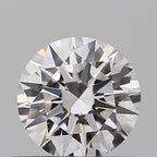 Diamante Naturale Taglio Brillante 0.4ct EX/VG/EX F VS1 - GIA - 4.78x4.75x2.89mm