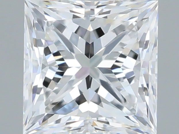 Diamante Naturale Taglio Princess 0.7ct VG/EX E VVS2 - GIA - 4.74x4.69x3.53mm