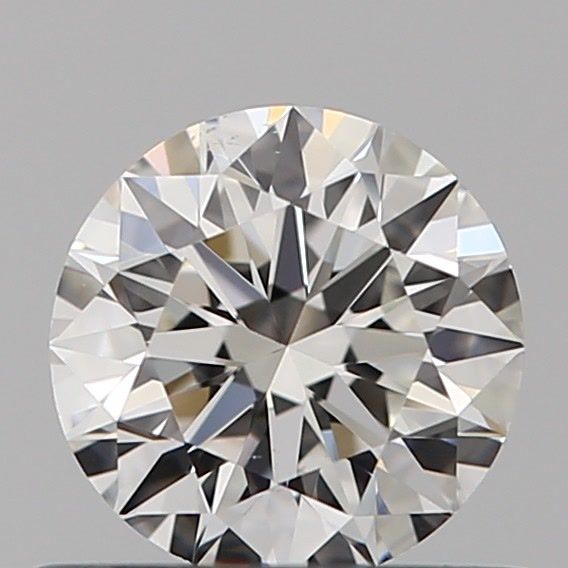 Diamante Naturale Taglio Brillante 0.5ct EX/VG/EX F VS2 - GIA - 5.1x5.06x3.15mm