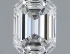 Diamante Naturale Taglio Smeraldo 0.54ct EX/EX F VS1 - IGI - 5.18x3.91x2.74mm
