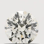 Diamante Naturale Taglio Brillante 0.42ct EX/EX/VG J IF - IGI - 4.8x4.83x2.94mm