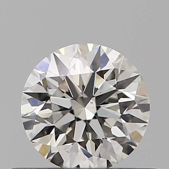 Diamante Naturale Taglio Brillante 0.38ct 3EX J VS2 - GIA - 4.63x4.6x2.9mm