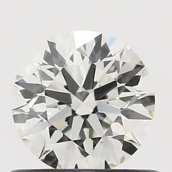 Diamante Naturale Taglio Brillante 0.55ct 3EX J VVS2 - IGI - 5.22x5.23x3.29mm
