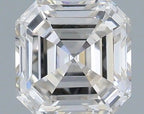 Diamante Naturale Taglio Smeraldo 0.4ct VG/G J VVS2 - GIA - 4.16x4.14x2.58mm