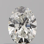 Diamante Naturale Taglio Ovale 0.33ct VG/EX F VVS2 - IGI - 5.37x3.96x2.47mm