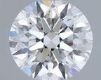 Diamante Naturale Taglio Brillante 0.54ct 3EX F VS1 - IGI - 5.17x5.22x3.25mm