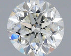 Diamante Naturale Taglio Brillante 1ct G/VG/EX G VS2 - IGI - 5.93x6.08x4.16mm