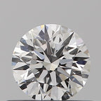 Diamante Naturale Taglio Brillante 0.44ct 3EX E VVS1 - GIA - 4.88x4.85x3.04mm