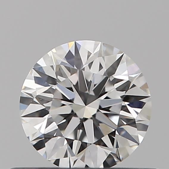 Diamante Naturale Taglio Brillante 0.44ct 3EX E VVS1 - GIA - 4.88x4.85x3.04mm