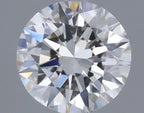 Diamante Taglio Brillante 0.25ct EX/VG/VG F VVS1 - GIA - 4.04x4.08x2.47mm