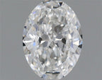 Diamante Naturale Taglio Ovale 0.5ct VG/VG G VVS2 - GIA - 6.31x4.58x2.59mm