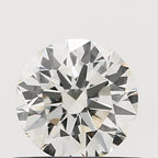 Diamante Naturale Taglio Brillante 0.44ct 3EX H VVS2 - IGI - 4.85x4.87x2.99mm