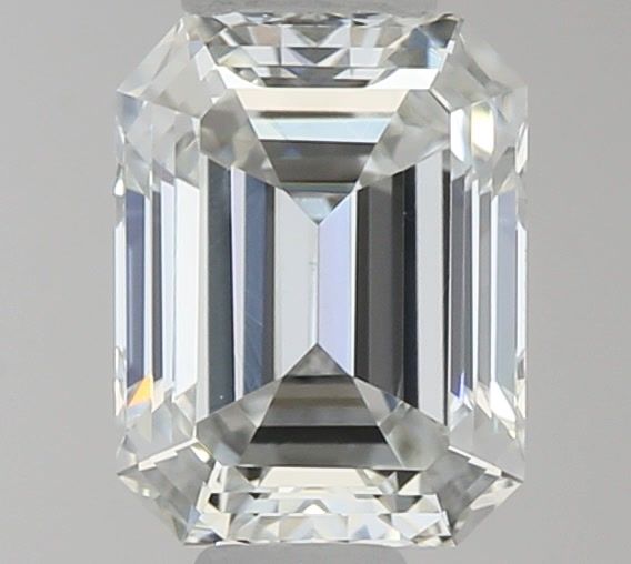 Diamante Naturale Taglio Smeraldo 0.71ct VG/VG G VVS2 - GIA - 5.79x4.46x3.0mm