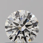 Diamante Naturale Taglio Brillante 0.41ct 3EX G VVS1 - IGI - 4.8x4.83x2.9mm