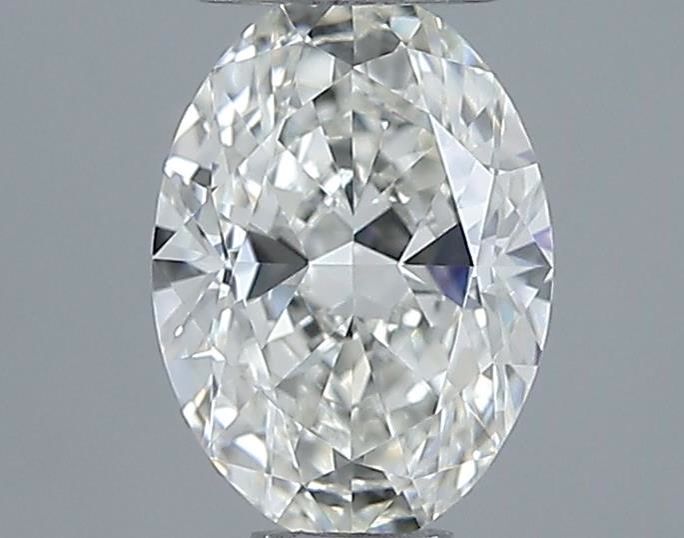 Diamante Naturale Taglio Ovale 0.5ct VG/EX H VVS1 - IGI - 6.33x4.52x2.65mm