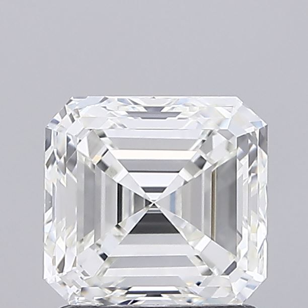 Diamante Naturale Taglio Asscher 1.5ct VG/EX G VVS2 - IGI - 6.39x6.06x4.2mm