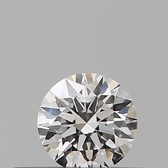 Diamante Naturale Taglio Brillante 0.18ct 3EX F VVS1 - GIA - 3.6x3.61x2.26mm