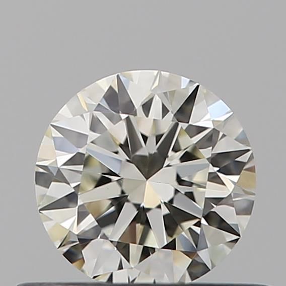 Diamante Naturale Taglio Brillante 0.4ct 3EX I VVS2 - IGI - 4.68x4.7x2.91mm