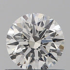 Diamante Naturale Taglio Brillante 0.5ct VG/VG/EX H VS2 - GIA - 5.07x5.02x3.17mm