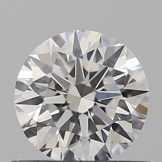 Diamante Naturale Taglio Brillante 0.5ct VG/VG/EX H VS2 - GIA - 5.07x5.02x3.17mm