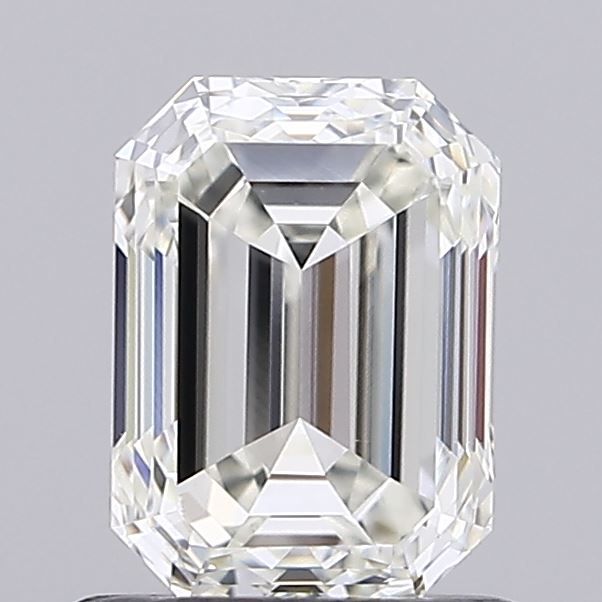 Diamante Naturale Taglio Smeraldo 0.9ct VG/EX H VVS2 - IGI - 6.21x4.56x3.16mm