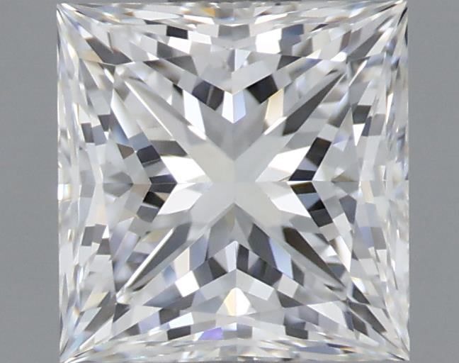 Diamante Naturale Taglio Princess 1.01ct VG/EX E VVS1 - GIA - 5.49x5.35x4.01mm