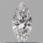 Diamante Naturale Taglio Marquise 0.24ct VG/EX D VVS1 - GIA - 6.98x3.2x1.95mm