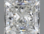 Diamante Naturale Taglio Princess 1ct VG/EX H VVS2 - IGI - 5.11x4.93x4.0mm