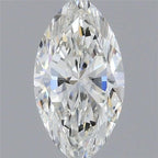 Diamante Naturale Taglio Marquise 0.5ct VG/EX G VVS2 - IGI - 7.56x4.03x2.63mm