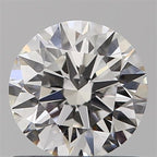 Diamante Naturale Taglio Brillante 0.7ct 3EX F VS2 - GIA - 5.7x5.66x3.52mm
