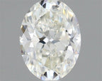 Diamante Naturale Taglio Ovale 0.61ct VG/EX J VVS2 - GIA - 6.3x4.69x3.03mm