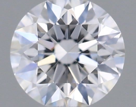 Diamante Naturale Taglio Brillante 0.19ct VG/VG/VG D IF - GIA - 3.68x3.69x2.33mm