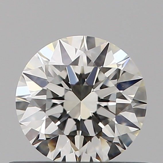 Diamante Naturale Taglio Brillante 0.45ct 3EX J VVS2 - GIA - 4.89x4.87x3.08mm